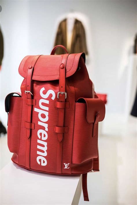 supreme x lv shoulder bag fake|supreme x counterfeit backpacks.